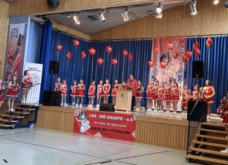 Tanzende Botschafter der Region feiern Jubiläum – CHAOTE-CHEERLEADER gibt es seit 20 Jahren
