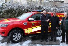 Kommandowagen für die Wehrleitung / Verbandsgemeinde Alzey-Land ergänzt Fuhrpark der Feuerwehr
