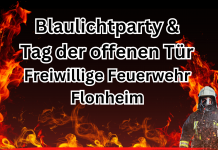 Blaulichtparty und Tag der offenen Tür bei der Freiwilligen Feuerwehr Flonheim