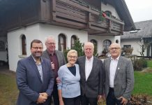 60 Jahre Liebe und Zusammenhalt: Landkreis gratuliert Ellen und Gunter Oberberger zur Diamantenen Hochzeit