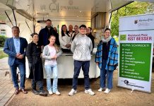 Kochbus des Landes in der Stadt Alzey: Ernährungsbildung, die Spaß macht und schmeckt