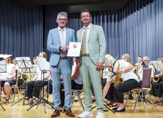Dirk Hasenfuss als neuer Verbandsbürgermeister der VG Nieder-Olm vereidigt